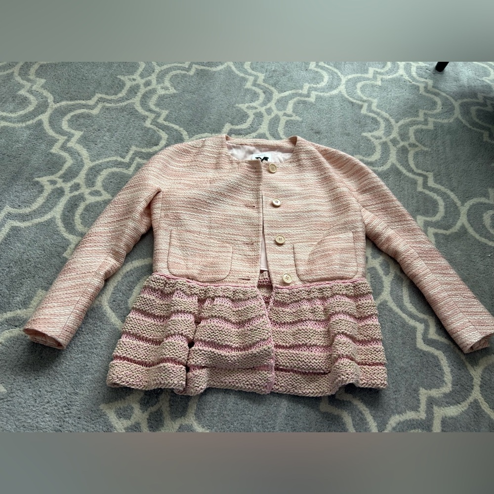M by Missoni Size 6 Pink Blazer